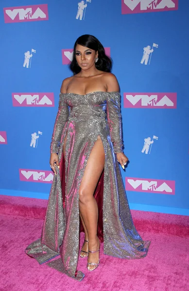 Chanteuse Ashanti Aux Mtv Video Music Awards 2018 Radio City — Photo