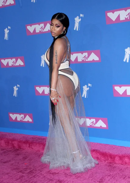 Rapper Nicki Minaj 2018 Mtv Video Music Awards Radio City — Stock Fotó