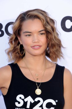 7 Eylül 2018 Santa Monica, ABD Barkar hangarda Paris Berelc 6 Bienal Stand Up için kanser televizyon yayını, düzenlenen.