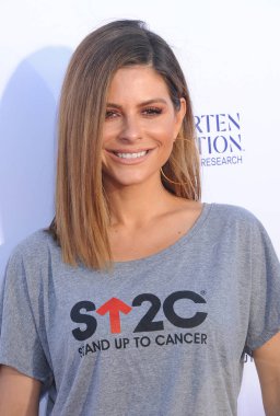 7 Eylül 2018 Santa Monica, ABD Barkar hangarda Maria Menounos 6 Bienal Stand Up için kanser televizyon yayını, düzenlenen.