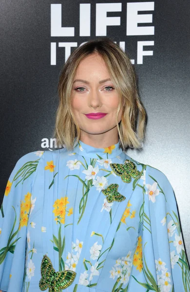 Olivia Wilde Premiéře Filmu Život Sám Los Angeles Která Konala — Stock fotografie