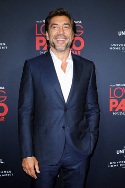 Javier Bardem, 16 Eylül 2018 'de ABD' nin Batı Hollywood kentindeki Londra Oteli 'nde düzenlenen' Pablo 'yu Sevmek' özel gösteriminde.