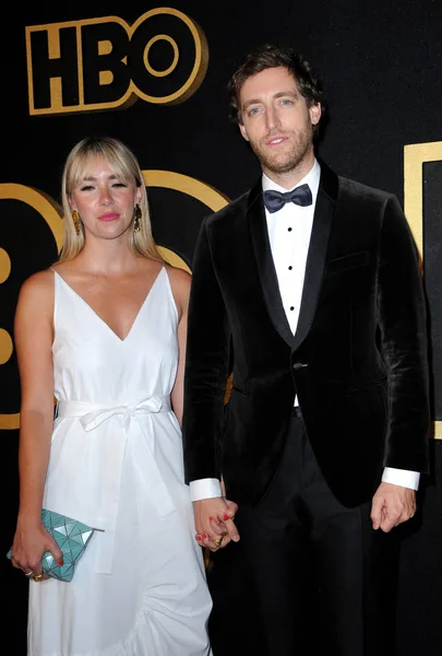 Thomas Middleditch Mollie Gates Hbo Official 2018 Emmy Party Held — Stock Photo, Image