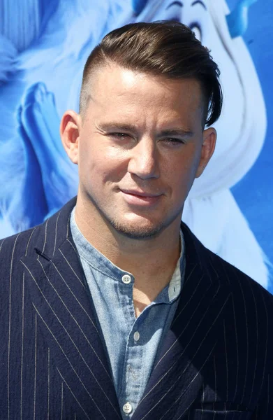 Channing Tatum Estreno Los Ángeles Smallfoot Celebrado Regency Village Theatre — Foto de Stock