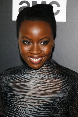 27 Eylül 2018 Los Angeles, ABD Dga Tiyatrosu'nda düzenlenen Amc'ın 'The Walking Dead' sezon 9 galasında Danai Gurira.