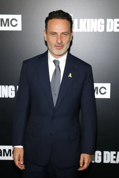 Andrew Lincoln Estreno Amc Walking Dead Temporada Celebrada Dga Theater — Foto de Stock