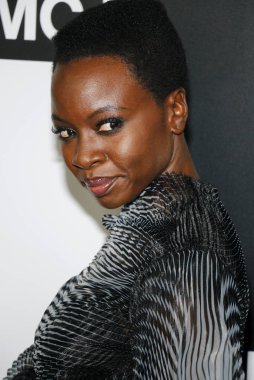 27 Eylül 2018 Los Angeles, ABD Dga Tiyatrosu'nda düzenlenen Amc'ın 'The Walking Dead' sezon 9 galasında Danai Gurira.