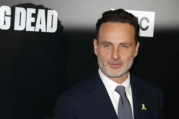 Andrew Lincoln Estreno Amc Walking Dead Temporada Celebrada Dga Theater — Foto de Stock