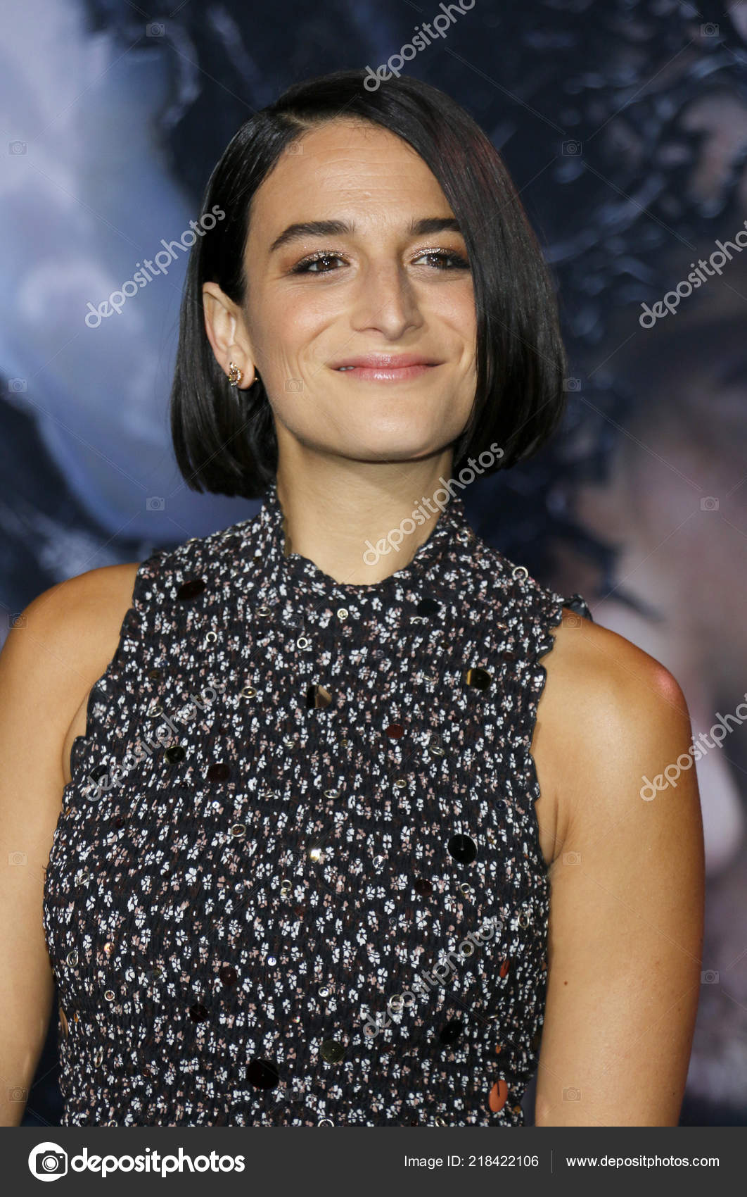 Actress Jenny Slate Los Angeles Premiere 'Venom' Held Regency