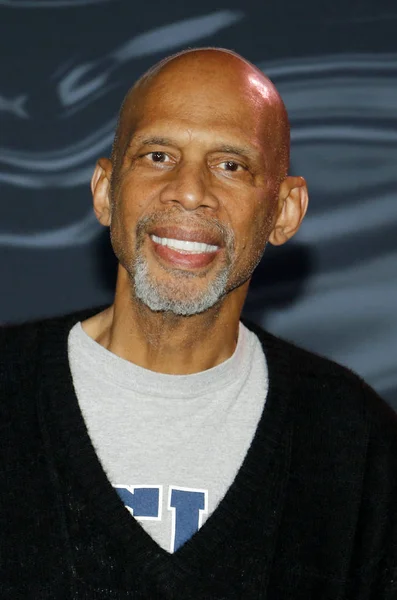 Atleta Kareem Abdul Jabbar Estreno Los Ángeles Venom Celebrado Regency — Foto de Stock