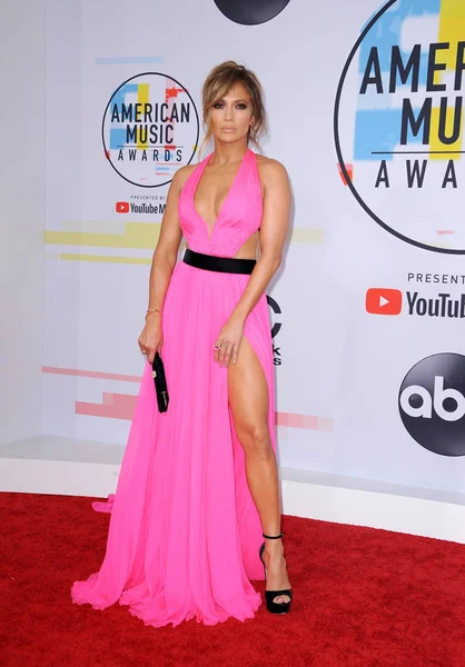 Jennifer Lopez American Music Awards 2018 Realizado Microsoft Theater Los — Fotografia de Stock