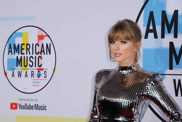 Taylor Swift 2018 American Music Awards Held Microsoft Theater Los — Stock Photo, Image