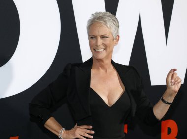 aktris Jamie Lee Curtis, Los Angeles premiere 'Hollywood, ABD Tcl Çin Tiyatrosu 17 Ekim 2018 düzenlenen Cadılar Bayramı'.