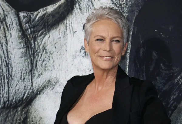 Actrice Jamie Lee Curtis Lors Première Halloween Tcl Chinese Theatre — Photo