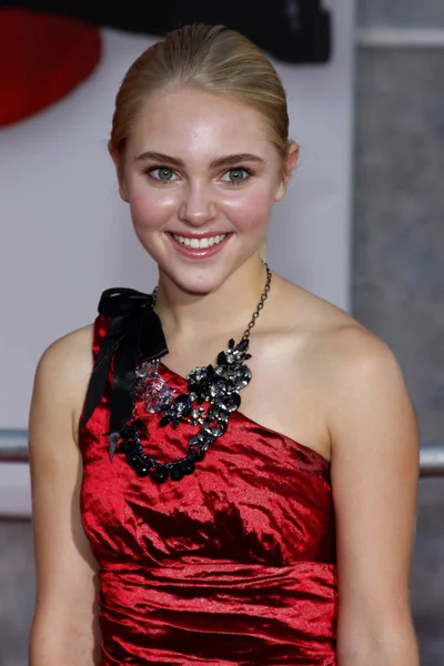 Annasophia 앤젤레스 프리미어의 뮤지컬 졸업반 2008 앤젤레스 미국에 Galen 센터에서 — 스톡 사진