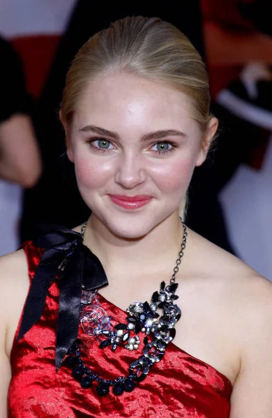 Actrice Annasophia Robb Los Angeles Premiere Van High School Musical — Stockfoto