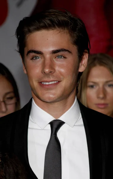 Acteur Zac Efron Première Los Angeles High School Musical Senior — Photo