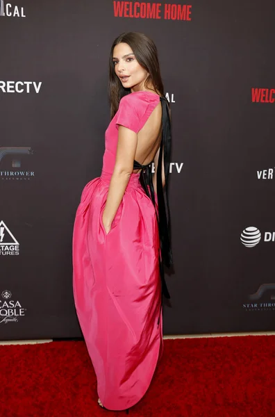 エミリー Ratajkowski ロサンゼルスでプレミア おかえり 2018 日にウェスト ハリウッド アメリカ ロンドンのホテルで開催の — ストック写真