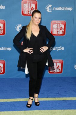 Melissa Joan Hart 'Ralph Internet tatili' Dünya galasında Hollywood, ABD El Capitan Tiyatrosunda düzenlenen 5 Kasım 2018.
