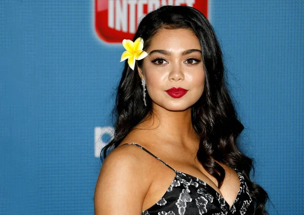 Auli'i Cravalho 'Ralph Internet tatili' Dünya galasında Hollywood, ABD El Capitan Tiyatrosunda düzenlenen 5 Kasım 2018.