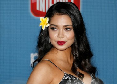 5 Kasım 2018 Hollywood, ABD El Capitan Tiyatrosunda oyuncu Auli'i Cravalho 'Ralph Internet tatili' Dünya galasında düzenlenen.