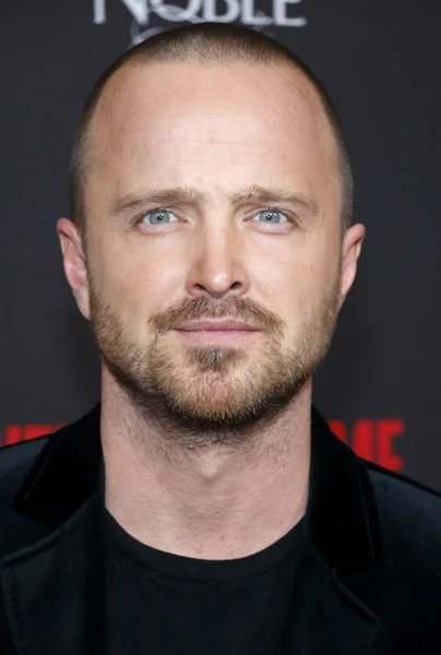 Ator Aaron Paul Estréia Los Angeles Welcome Home Realizada Hotel — Fotografia de Stock