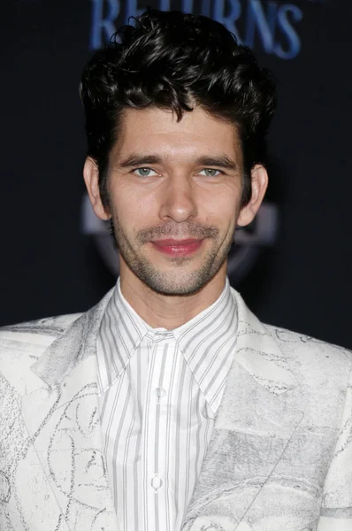 Ben Whishaw Världspremiären Disneys Mary Poppins Returnerar Hölls Dolby Theatre — Stockfoto