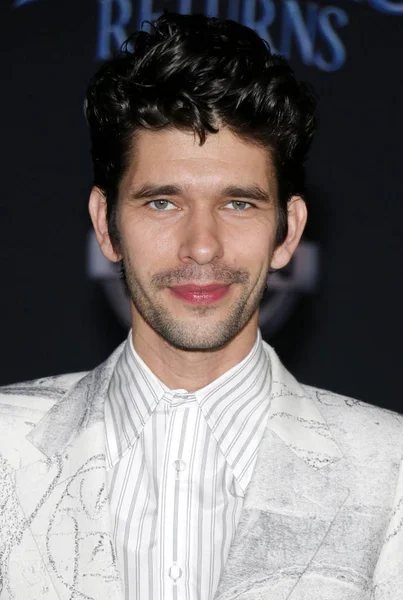 Ben Whishaw Världspremiären Disneys Mary Poppins Returnerar Hölls Dolby Theatre — Stockfoto