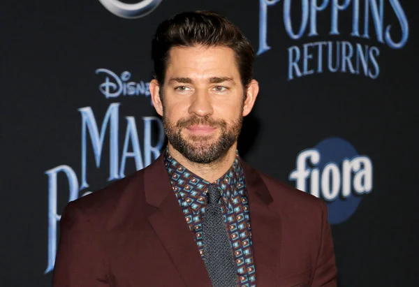 John Krasinski Světové Premiéře Disneyho Mary Poppins Výnosů Koná Dolby — Stock fotografie