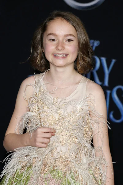 Pixie Davies Världspremiären Disneys Mary Poppins Returnerar Hölls Dolby Theatre — Stockfoto