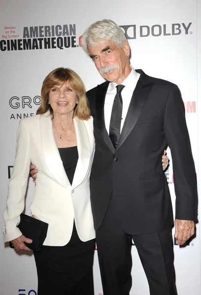 Katharine Ross Och Sam Elliott Den American Cinematheque Award Presentation — Stockfoto