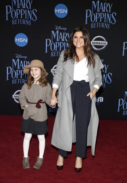 Tiffani Thiessen Harper Renn Smith Estreia Mundial Mary Poppins Returns — Fotografia de Stock