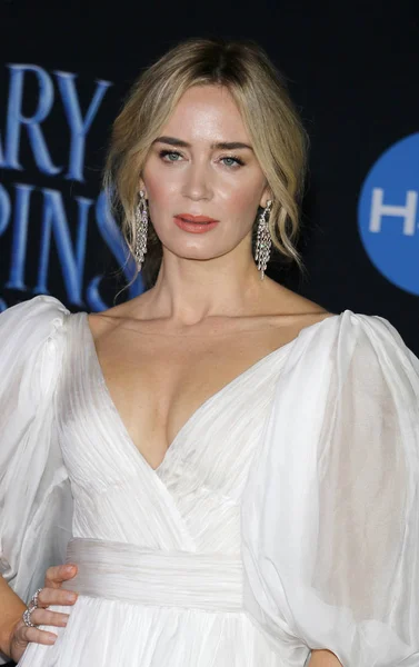 Aktris Emily Blunt Penayangan Perdana Disney Mary Poppins Returns Yang — Stok Foto