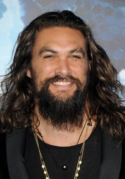 Jason Momoa Lors Première Aquaman Los Angeles Tcl Chinese Theatre — Photo