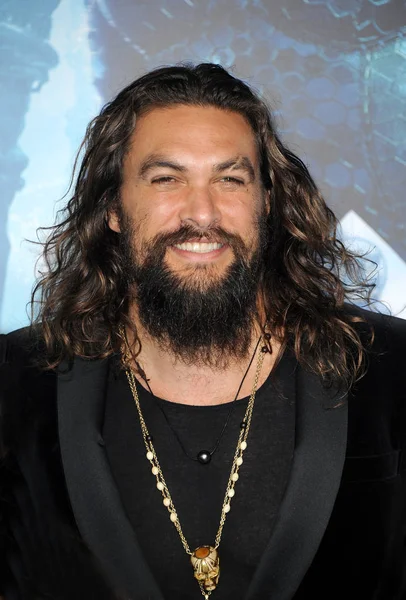 Jason Momoa Estreno Los Ángeles Aquaman Celebrado Tcl Chinese Theatre — Foto de Stock