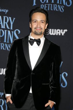 29 Kasım 2018 Hollywood, ABD Dolby tiyatroda aktör Lin-Manuel Miranda Disney's 'Mary Poppins Returns' Dünya galasında düzenlenen.