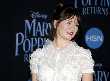 29 Kasım 2018 Hollywood, ABD Dolby tiyatroda aktris Emily Mortimer Disney's 'Mary Poppins Returns' Dünya galasında düzenlenen.