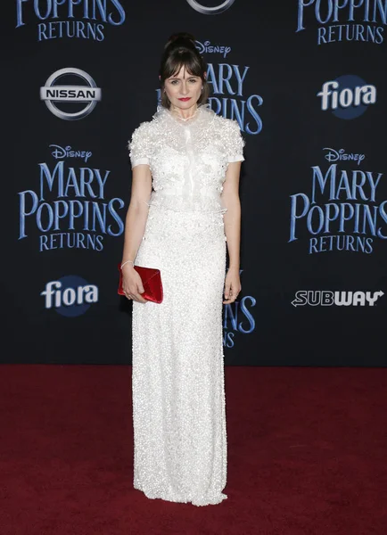 Actress Emily Mortimer World Premiere Disney Mary Poppins Returns Held — Stock Photo, Image