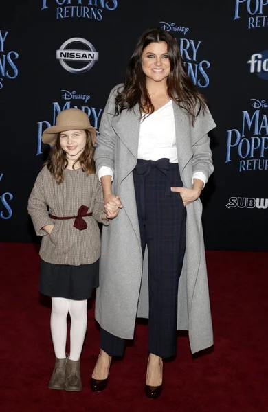 Tiffani Thiessen Harper Renn Smith Estreia Mundial Mary Poppins Returns — Fotografia de Stock