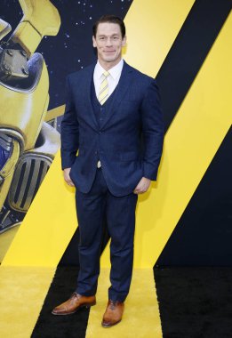 aktör John Cena 'Bumblebee Tcl Çin Tiyatro IMAX Hollywood, ABD, 9 Aralık 2018 düzenlenen' Dünya galasında.
