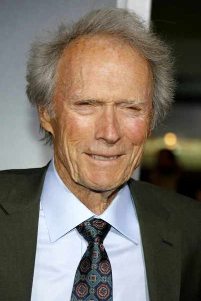 Világpremierje Öszvér Clint Eastwood Igazgatója Tartott Regency Falu Színházban Westwood — Stock Fotó