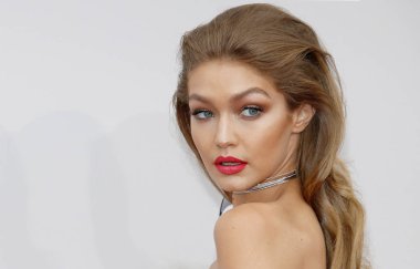 20 Kasım 2016 Los Angeles, ABD Microsoft Theater manken Jelena Noura 'Gür' Hadid 2016 Amerikan Müzik Ödülleri'nde düzenlenen.