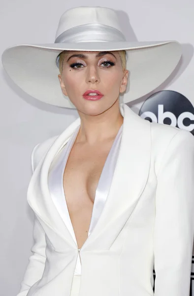 Penyanyi Penulis Lagu Lady Gaga American Music Awards 2016 Yang — Stok Foto