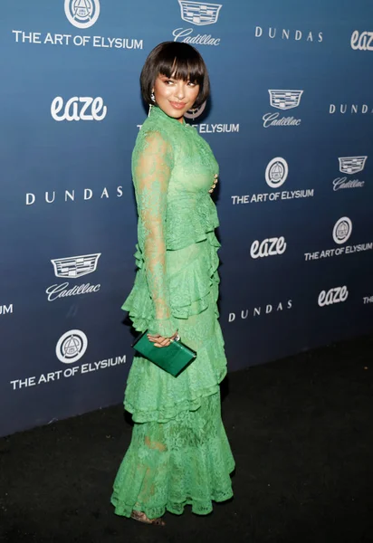 5 Ocak 2019 Los Angeles, ABD özel mekan kat Graham Elysium sanat'ın 12 yıllık cennet şenlikte düzenlenen.