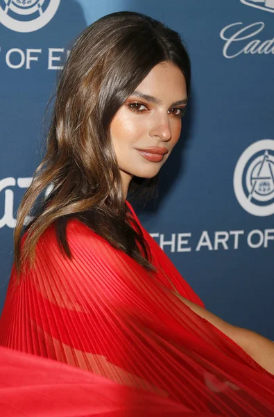 Actrice Modèle Emily Ratajkowski Lors 12E Célébration Annuelle Paradis Art — Photo