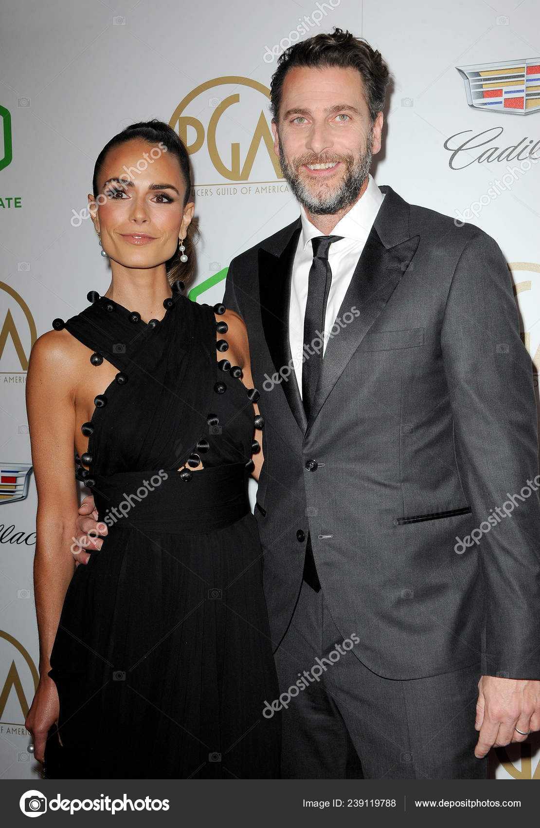Jordana Brewster Andrew Form 30th Annual Producers Guild Awards Held Stock Editorial Photo C Popularimages