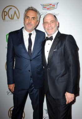 Alfonso Cuaron ve Matthew Weiner 30 yıllık üreticileri Guild Ödülleri'nde 19 Ocak 2019 Beverly Hills, ABD Beverly Hilton Otel'inde düzenlenen.