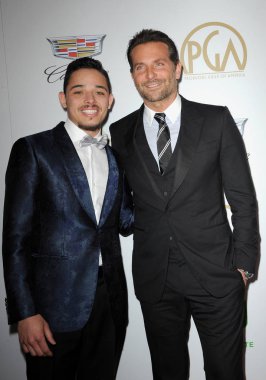 Bradley Cooper ve Anthony Ramos, 19 Ocak 2019'da Beverly Hills, ABD'deki Beverly Hilton Oteli'nde düzenlenen 30..