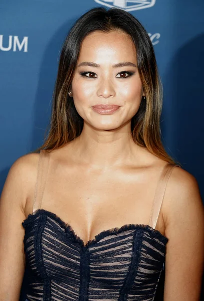 5 Ocak 2019 Los Angeles, ABD özel mekan aktris Jamie Chung Elysium sanat'ın 12 yıllık cennet şenlikte düzenlenen.