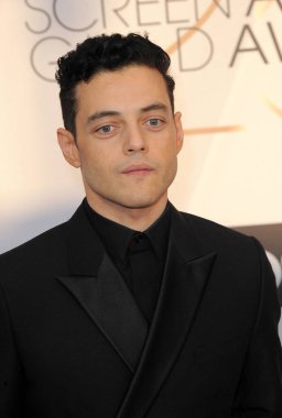 Rami Malek 25 yıllık Screen Actors Guild Awards, 27 Ocak 2019 Los Angeles, ABD tapınak salonunda düzenlenen.